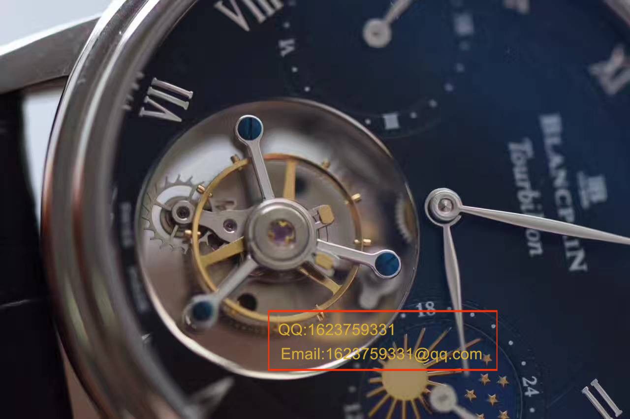 【BM Factory 一比一精仿手表】Blancpain 经典系列真 Tourbillon 机械 wrist watch  / BPCF025