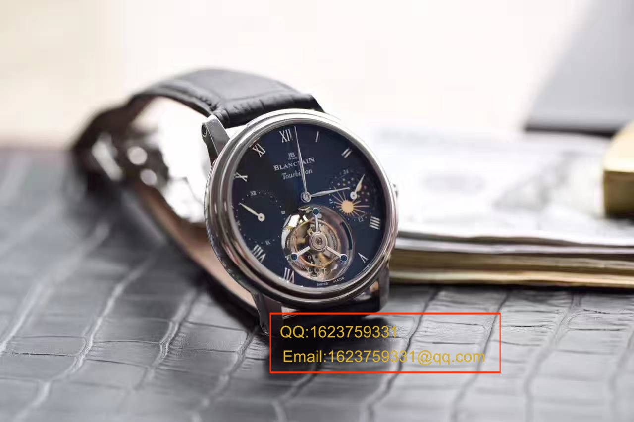 【BM Factory 一比一精仿手表】Blancpain 经典系列真 Tourbillon 机械 wrist watch  / BPCF025