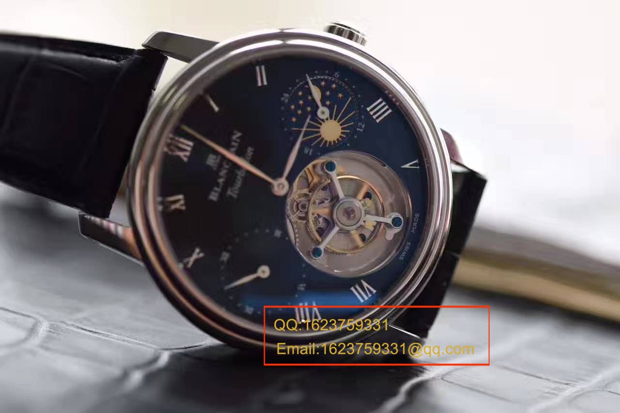 【BM Factory 一比一精仿手表】Blancpain 经典系列真 Tourbillon 机械 wrist watch  / BPCF025