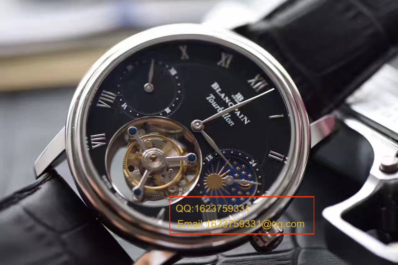 【BM Factory 一比一精仿手表】Blancpain 经典系列真 Tourbillon 机械 wrist watch  / BPCF025