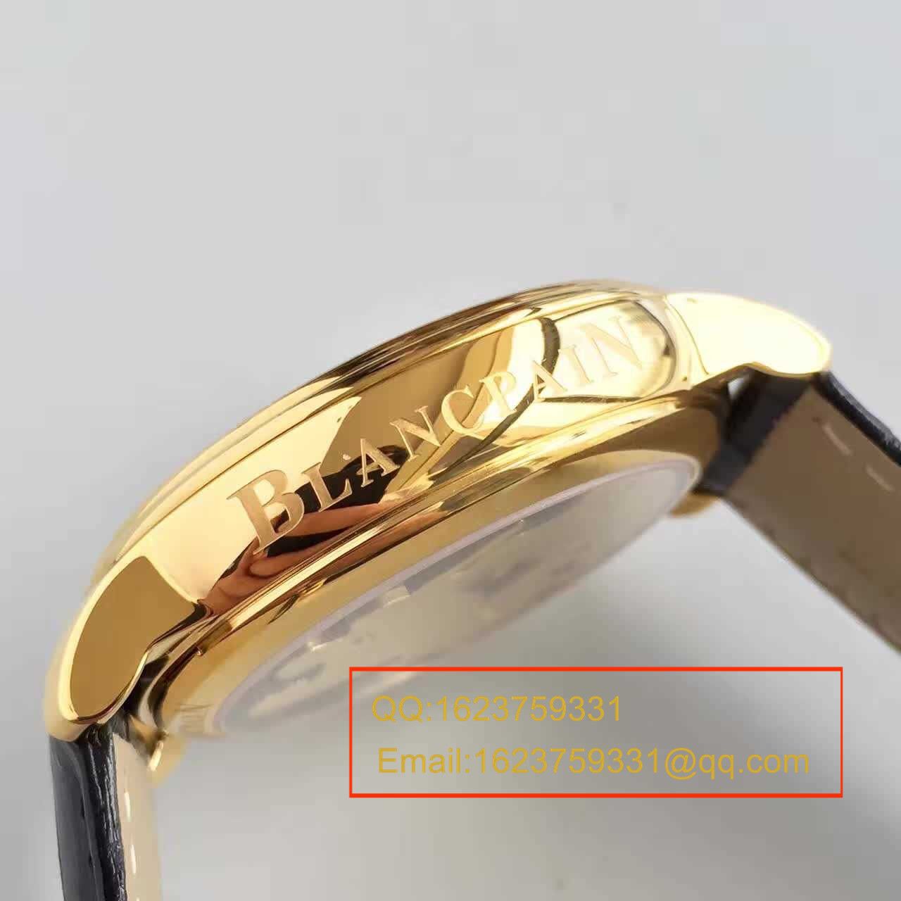 【LH Factory 超A1:1精仿高手表】Blancpain 巨匠系列布拉苏斯系列 春宫 Tourbillon 00232-3631-55B wrist watch  / BP016