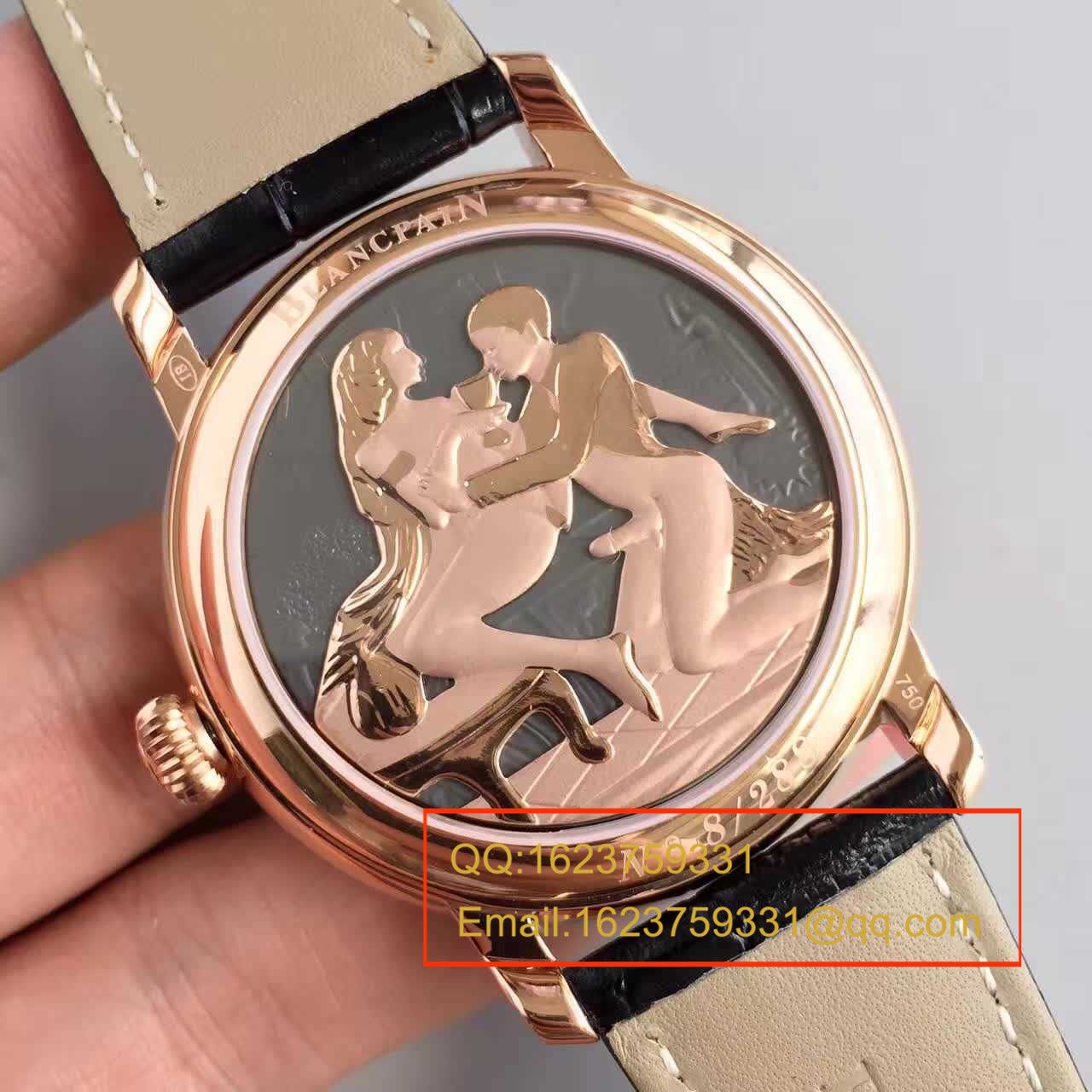 【LH Factory 超A1:1精仿高手表】Blancpain 巨匠系列布拉苏斯系列 春宫 Tourbillon 00232-3631-55B wrist watch  / BP016