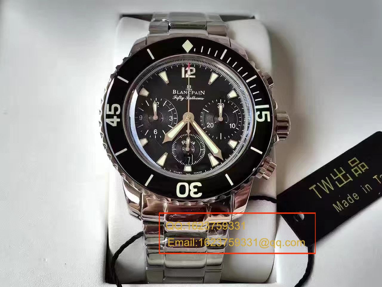  【TW Factory 一比一复刻高仿手表】Blancpain Blancpain  Fifty Fathoms 系列 超薄 Movement 系列5085F-1130-71  wrist watch  / BP009