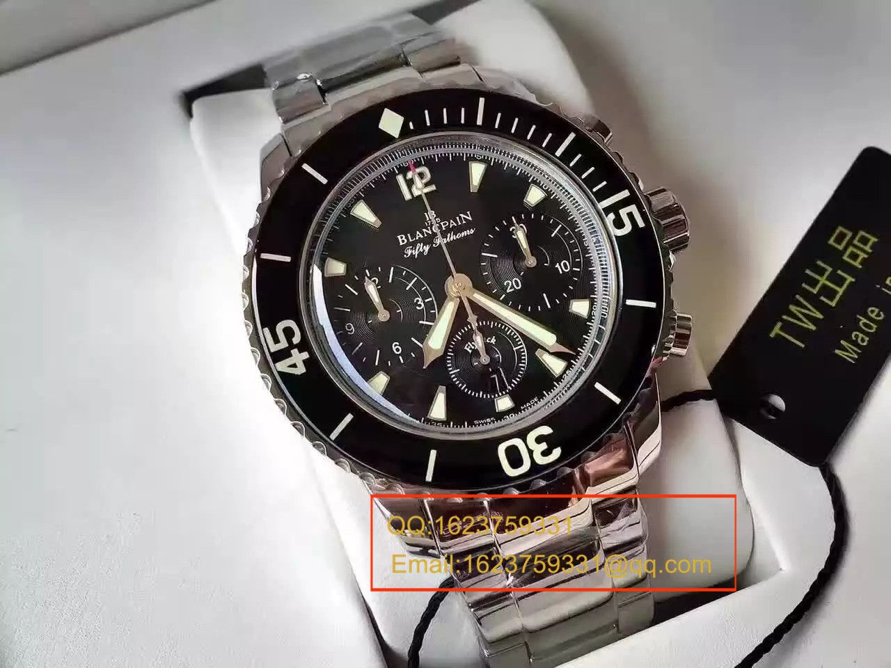  【TW Factory 一比一复刻高仿手表】Blancpain Blancpain  Fifty Fathoms 系列 超薄 Movement 系列5085F-1130-71  wrist watch  / BP009