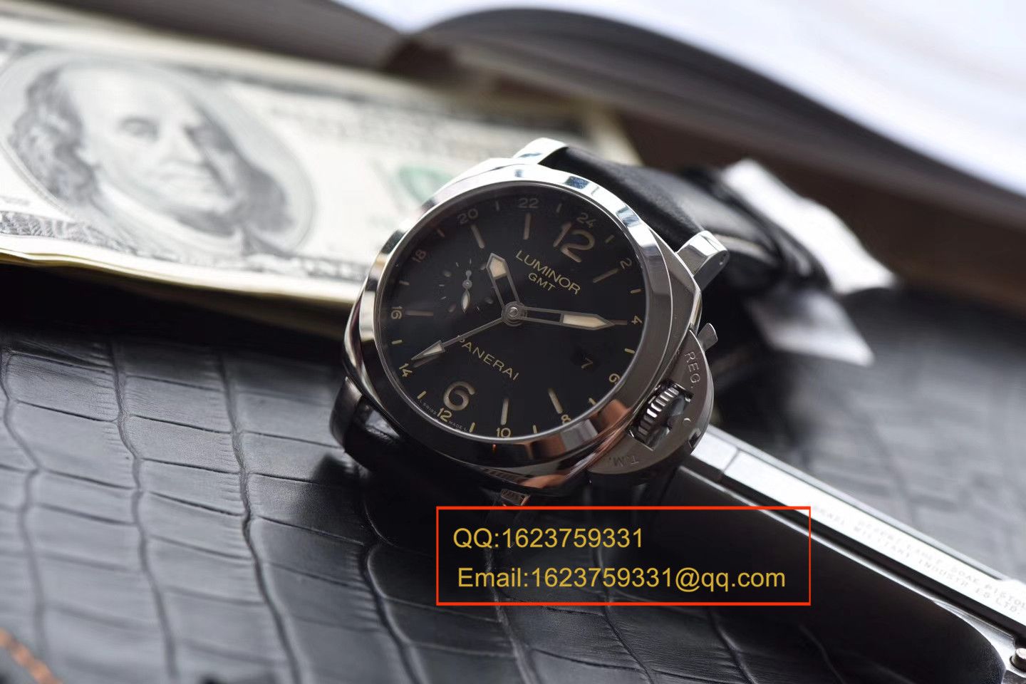 【VS一比一超A高仿手表】Panerai LUMINOR 1950系列PAM00531 GMT 两地时区 wrist watch  / PA056