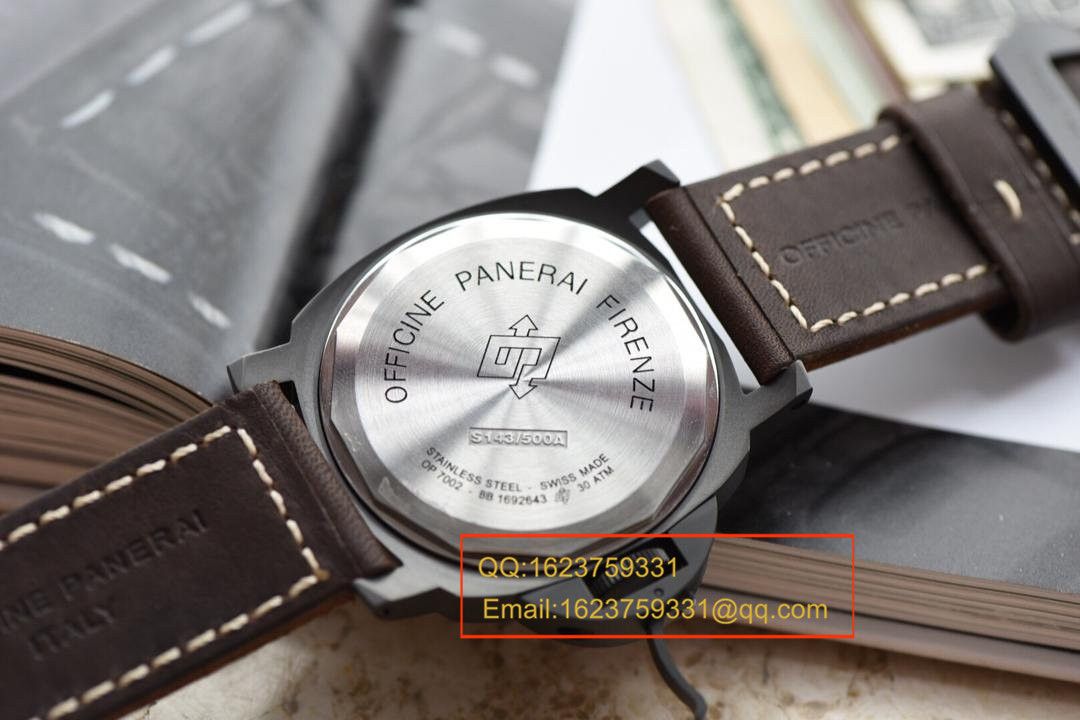 【 Video analysis KW Factory 1:1复刻手表】Panerai 限量珍藏款系列PAM00786A左撇子 / KWPAMAG00786A