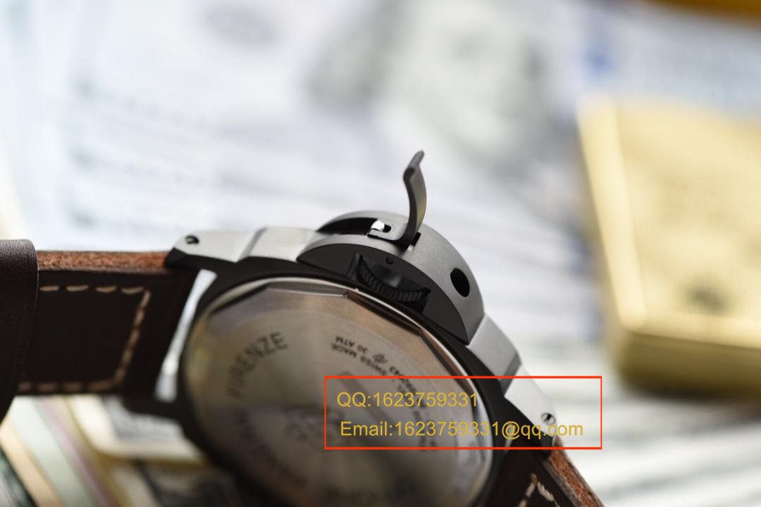 【 Video analysis KW Factory 1:1复刻手表】Panerai 限量珍藏款系列PAM00786A左撇子 / KWPAMAG00786A