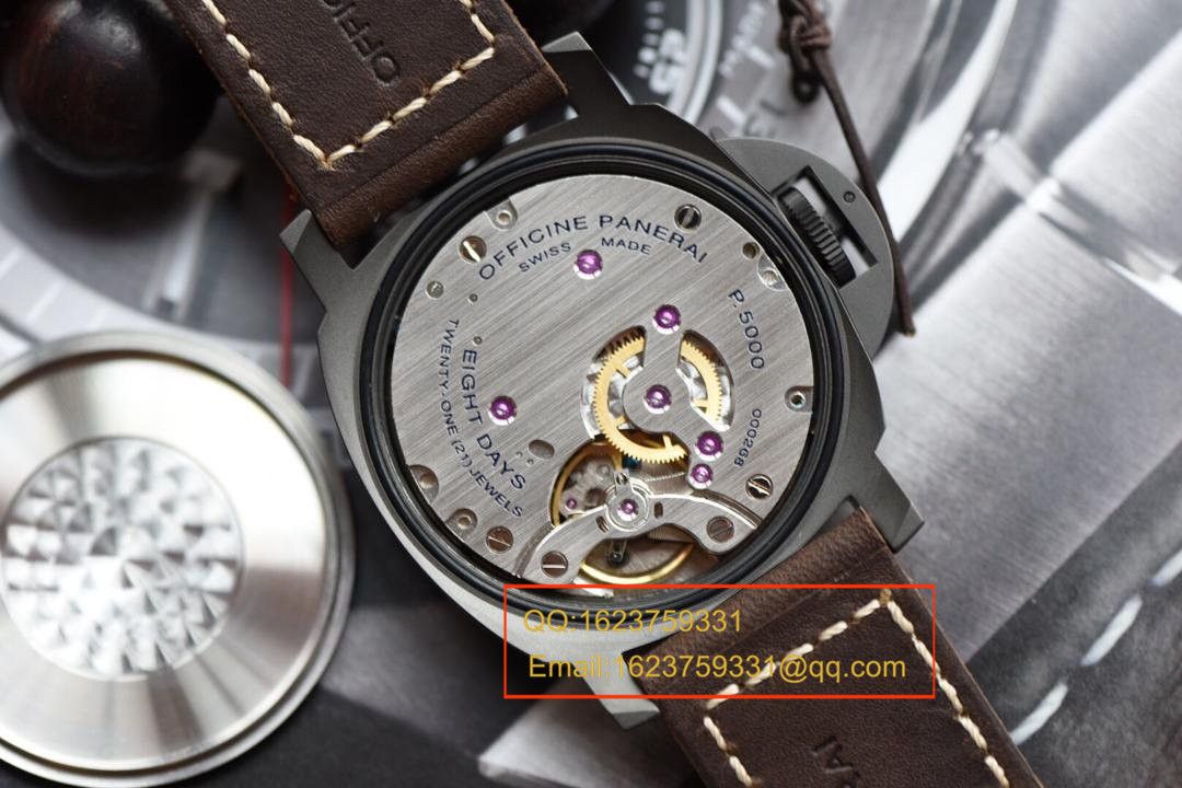 【 Video analysis KW Factory 1:1复刻手表】Panerai 限量珍藏款系列PAM00786A左撇子 / KWPAMAG00786A