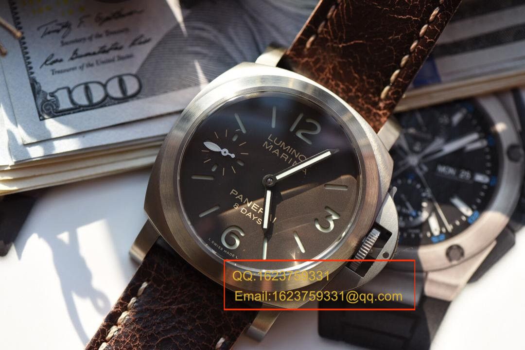 【实拍图鉴赏KW Factory 超A精仿手表】Panerai LUMINOR系列PAM00564 wrist watch  / PAMAD00564