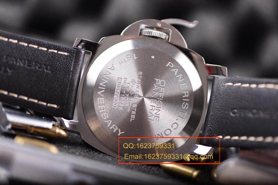 【 Video analysis KW1:1精仿手表】Panerai Luminor Base Logo Acciaio15周年限量版PAM00634 / PAMAE00634