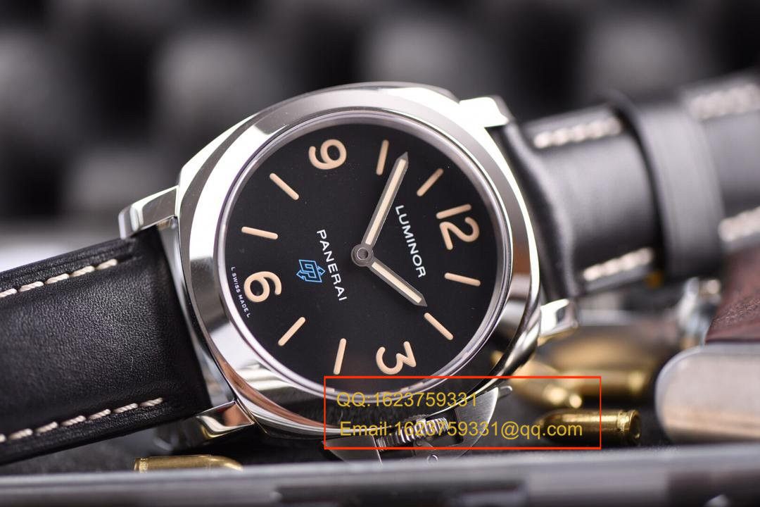 【 Video analysis KW1:1精仿手表】Panerai Luminor Base Logo Acciaio15周年限量版PAM00634 / PAMAE00634