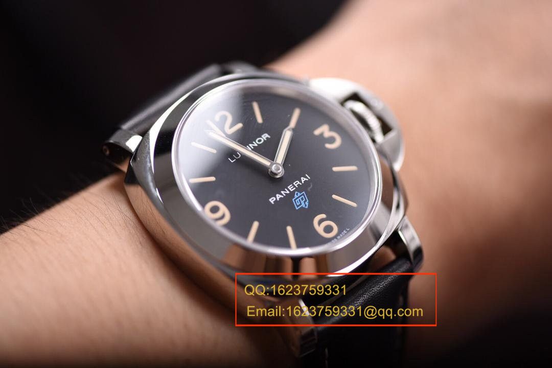 【 Video analysis KW1:1精仿手表】Panerai Luminor Base Logo Acciaio15周年限量版PAM00634 / PAMAE00634