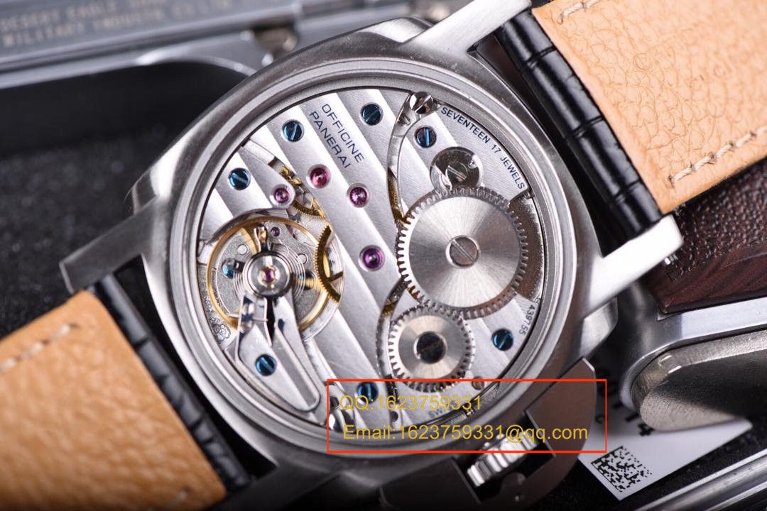 【 Video analysis KW超A1:1高仿手表】Panerai Luminor限量珍藏系列《Panerai 左撇子》PAM00217 / KWPAMBD00217