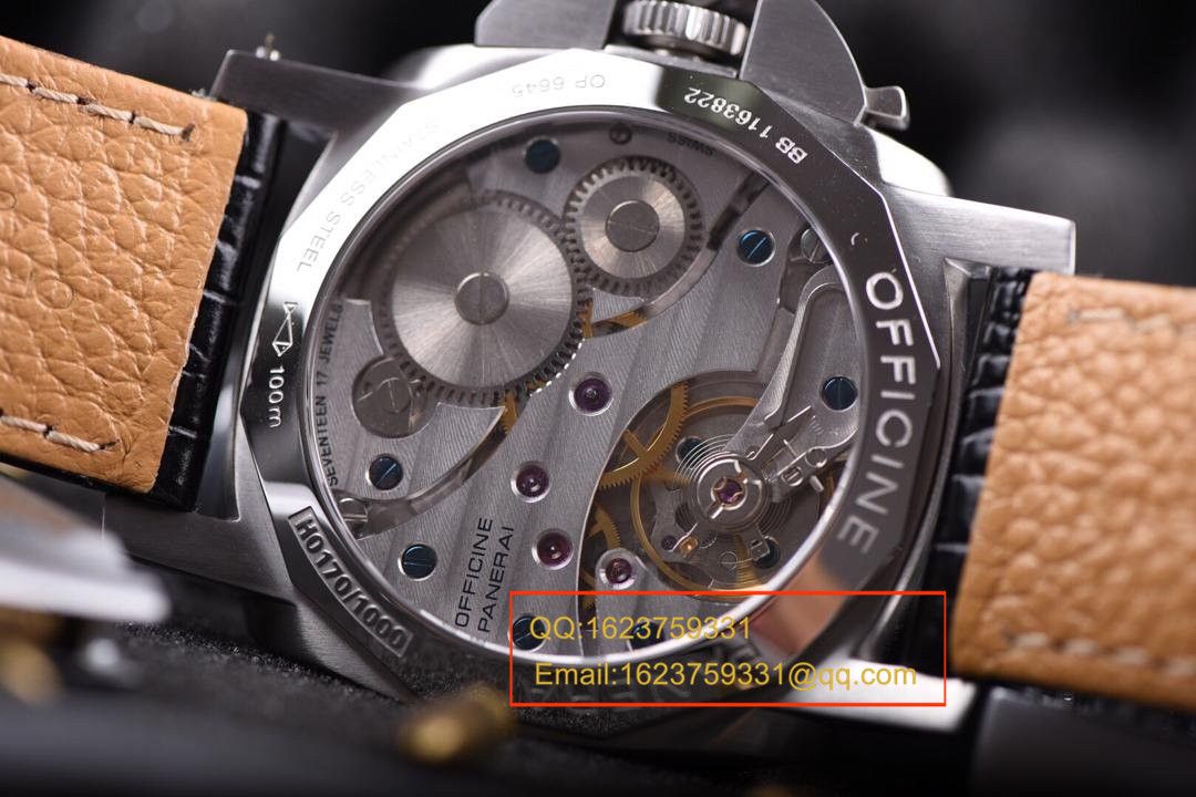 【 Video analysis KW超A1:1高仿手表】Panerai Luminor限量珍藏系列《Panerai 左撇子》PAM00217 / KWPAMBD00217