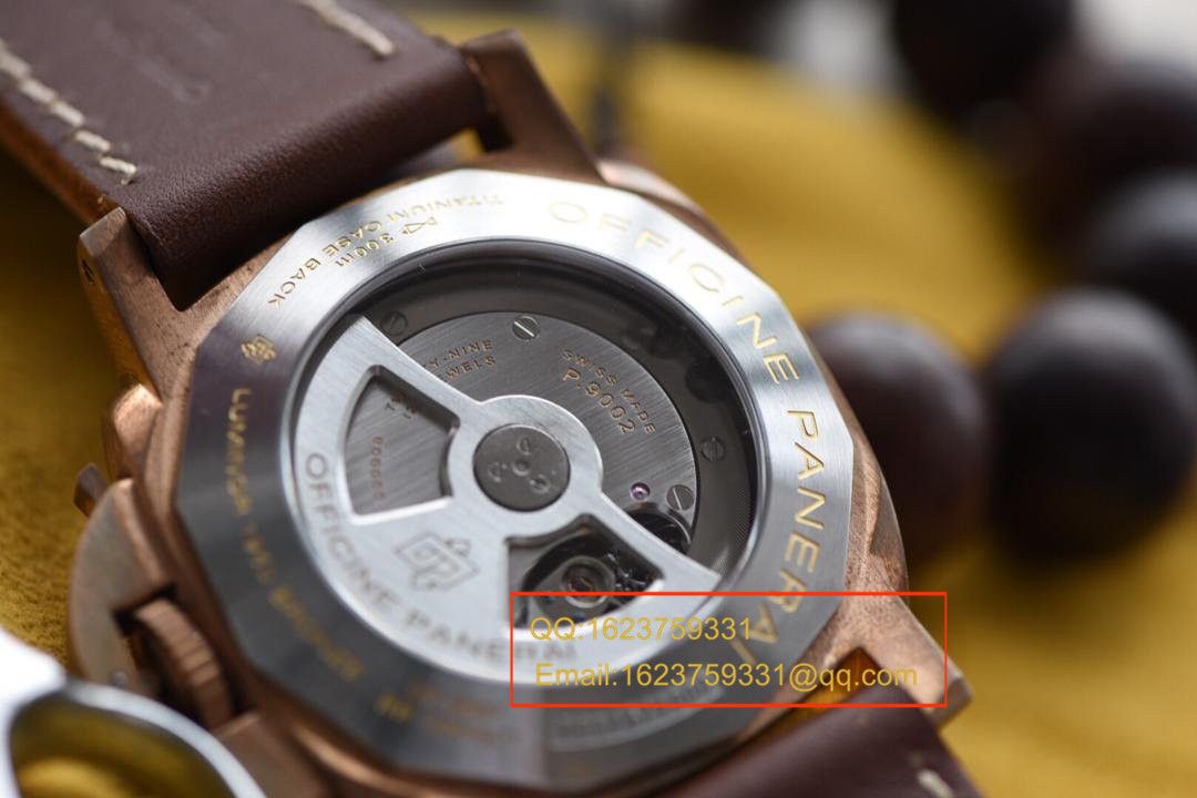 【 Video analysis KW Factory 1:1 top 复刻手表】Panerai 限量珍藏款系列PAM00507 wrist watch 《青铜神器》 / PAM00507