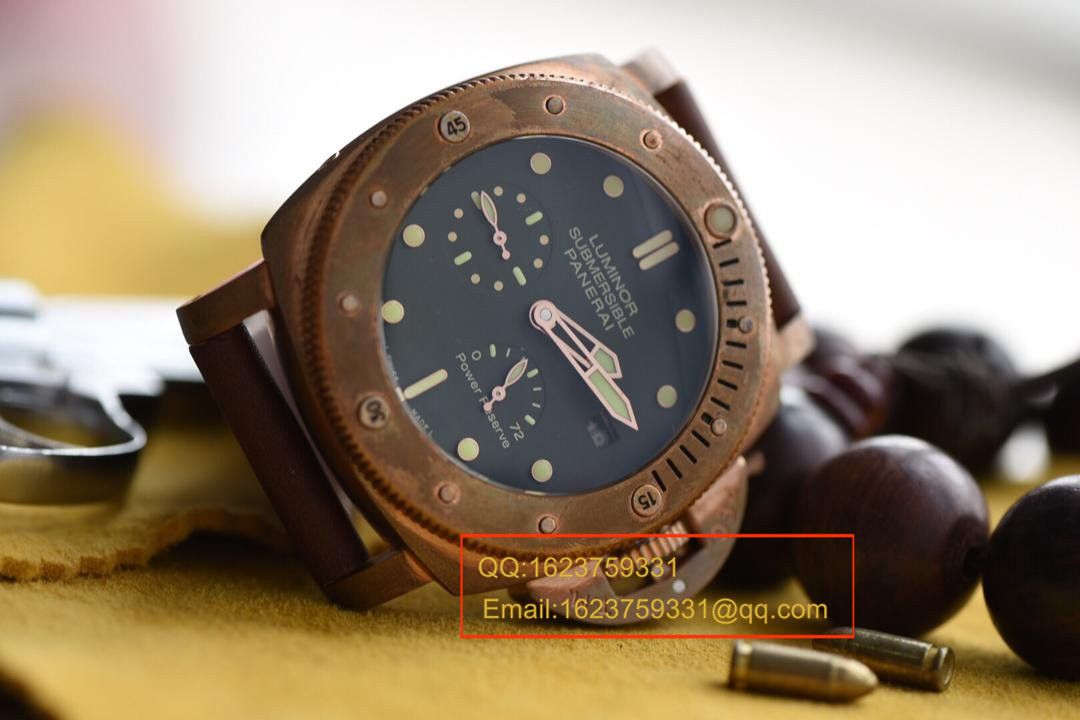 【 Video analysis KW Factory 1:1 top 复刻手表】Panerai 限量珍藏款系列PAM00507 wrist watch 《青铜神器》 / PAM00507