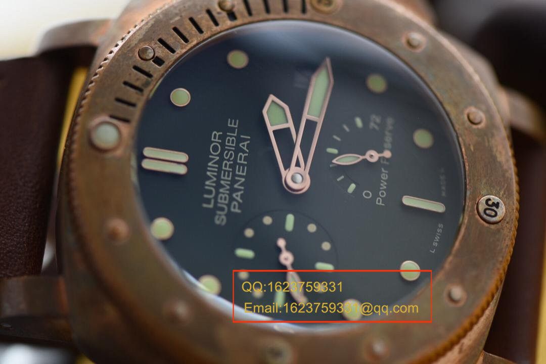【 Video analysis KW Factory 1:1 top 复刻手表】Panerai 限量珍藏款系列PAM00507 wrist watch 《青铜神器》 / PAM00507