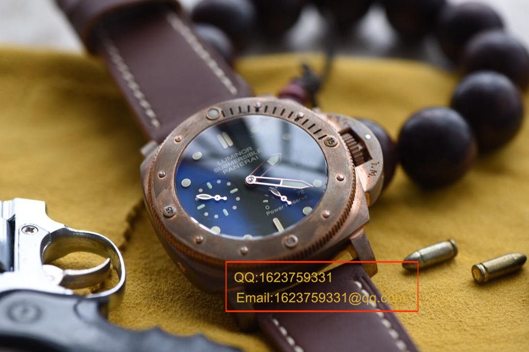【 Video analysis KW Factory 1:1 top 复刻手表】Panerai 限量珍藏款系列PAM00507 wrist watch 《青铜神器》 / PAM00507