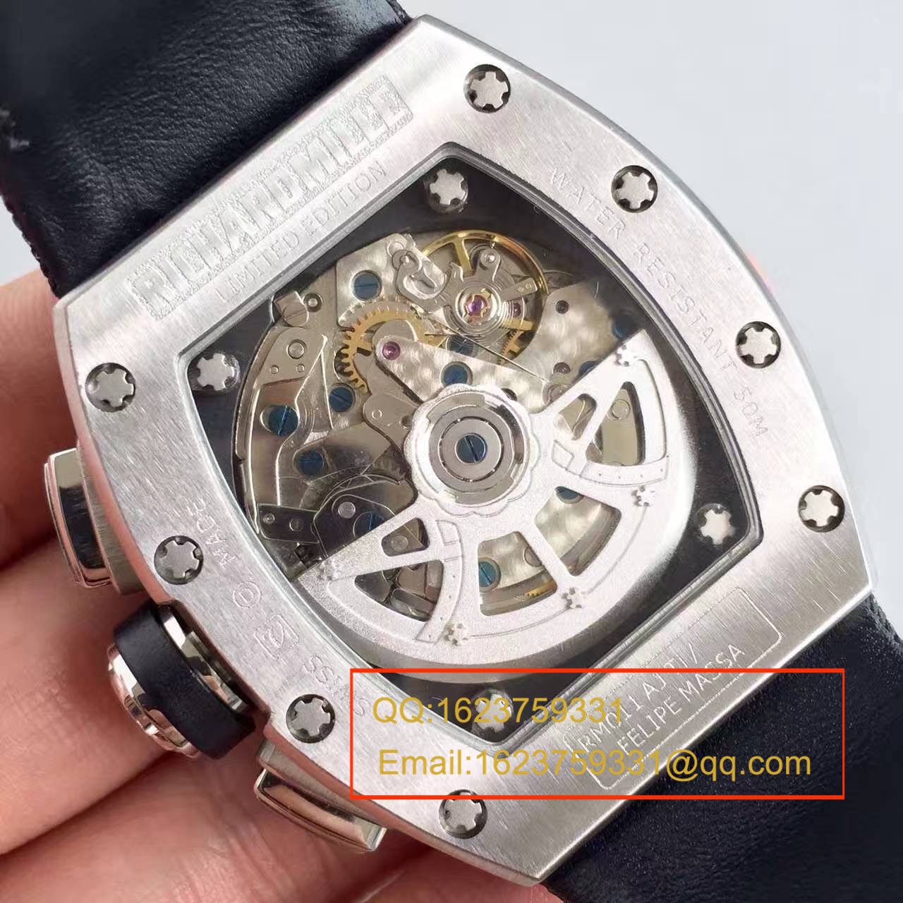 【RM一比一超A精仿手表】RICHARD MILLE 男士系列高RM 011 FLYBACK CHRONOGRAPH wrist watch  / RM 011 FLYBACK