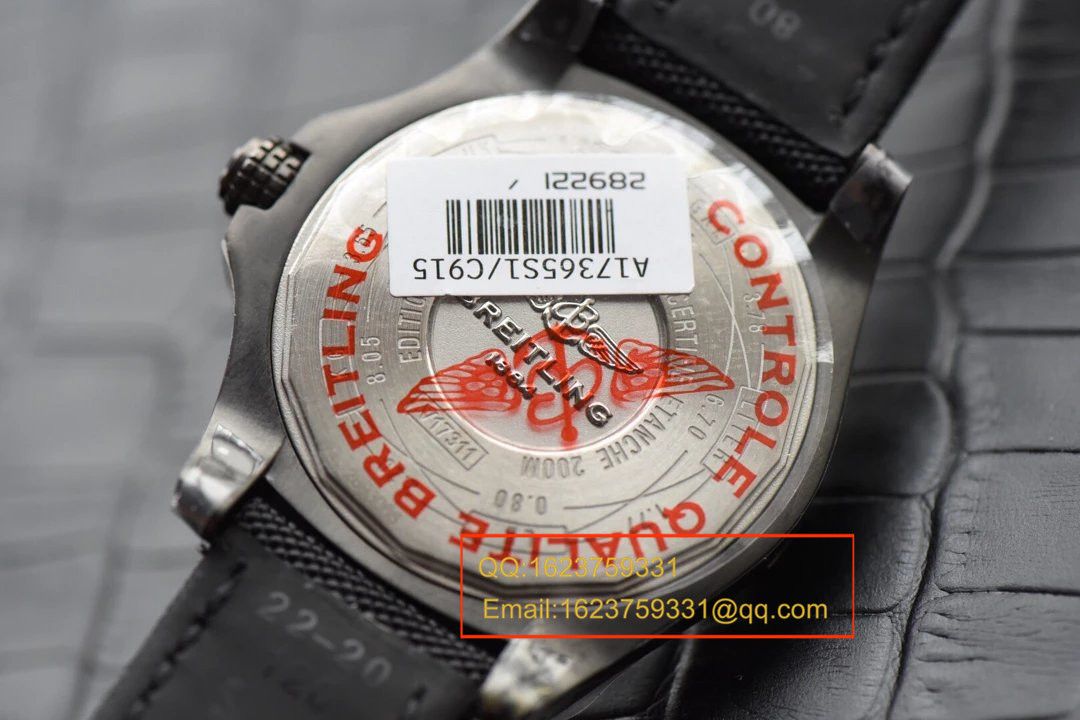 【独家 Video analysis GF一比一超A高仿手表】 Breitling 复仇者黑鸟侦察机44毫米V1731110/BD74/109W/M20BASA.1 Breitling 黑鸟 wrist watch  / BLBB066