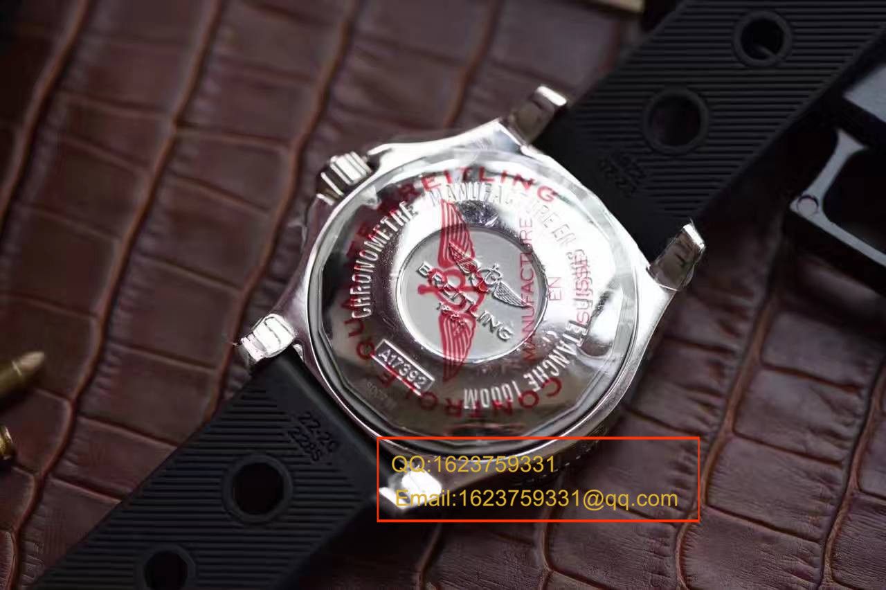 【 Video analysis N Factory 一比一高精仿手表】 Breitling 超级海洋二代44CM系列A17392D7/BD68/227S/A20SS.1男表 / BL055