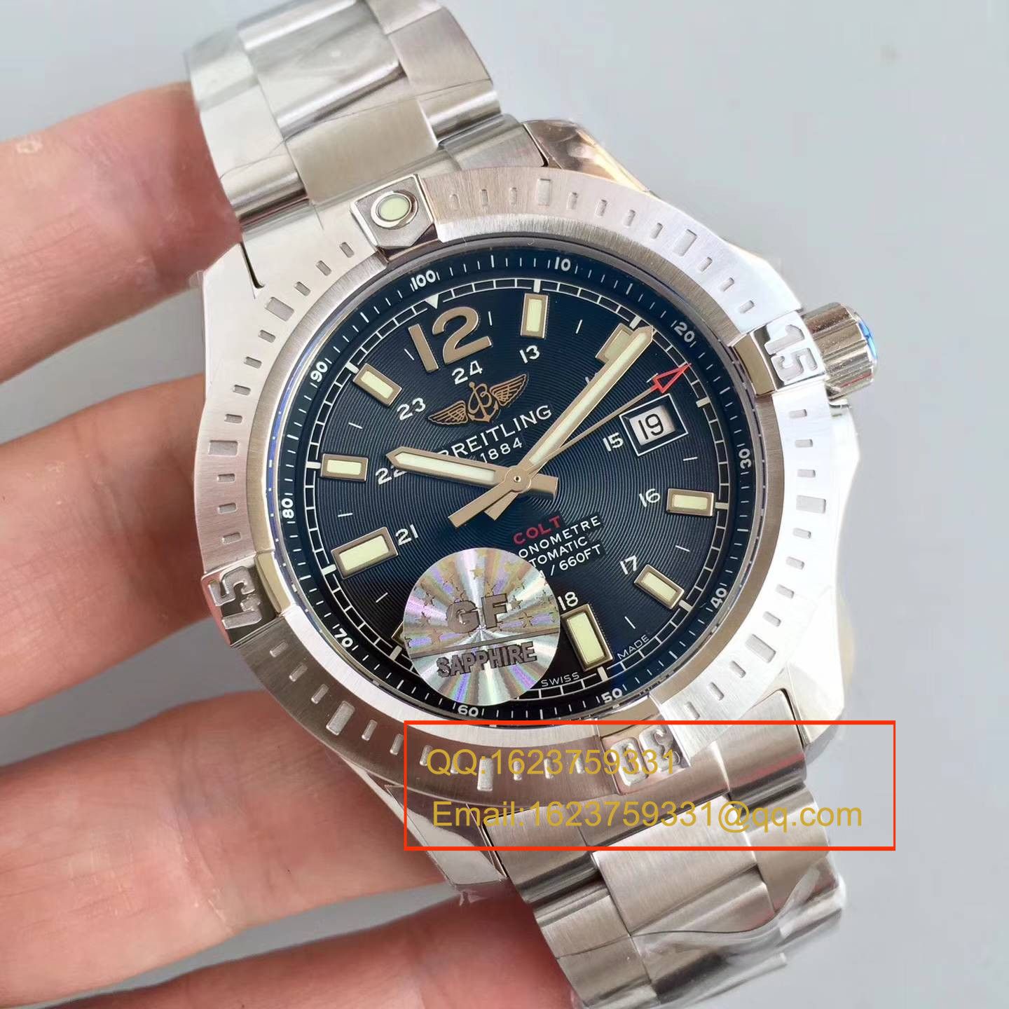 【GF一比一超A高仿手表】 Breitling 挑战者系列A1738811/BD44/173A wrist watch  / BLBB023