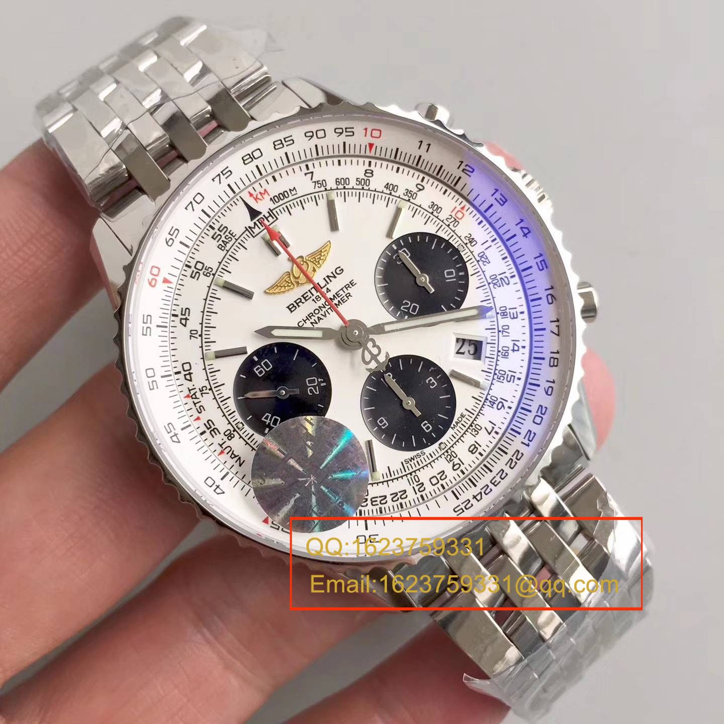 【JF Factory 一比一复刻手表】 Breitling 航空计时系列“太阳的后裔”AB012012.BB01.435X-Navitimer航空精钢 wrist watch  / BL018