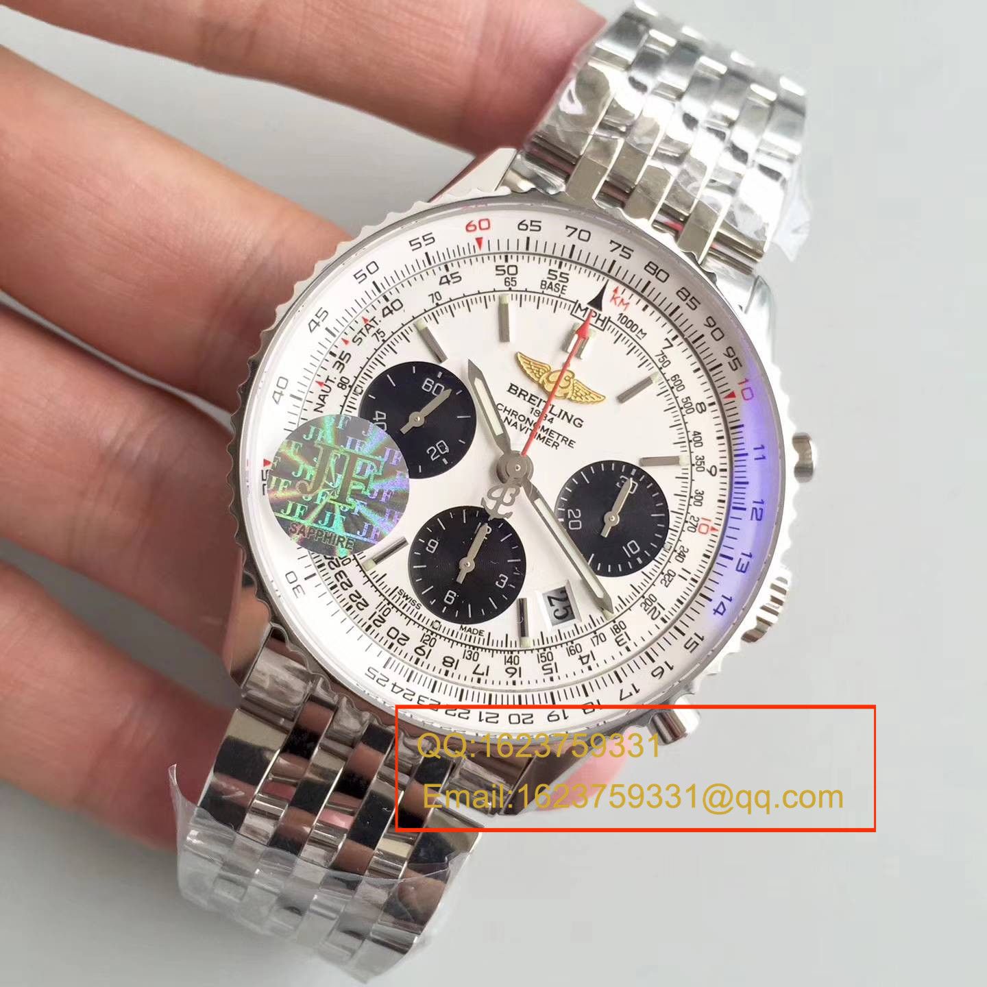 【JF Factory 一比一复刻手表】 Breitling 航空计时系列“太阳的后裔”AB012012.BB01.435X-Navitimer航空精钢 wrist watch  / BL018