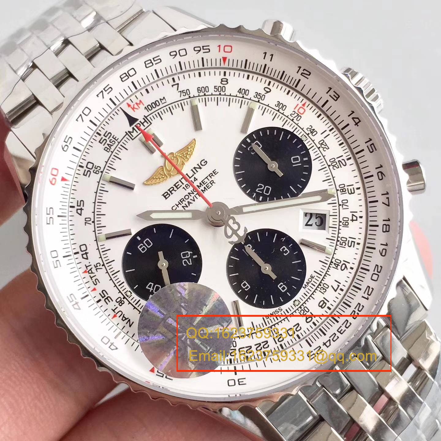 【JF Factory 一比一复刻手表】 Breitling 航空计时系列“太阳的后裔”AB012012.BB01.435X-Navitimer航空精钢 wrist watch  / BL018