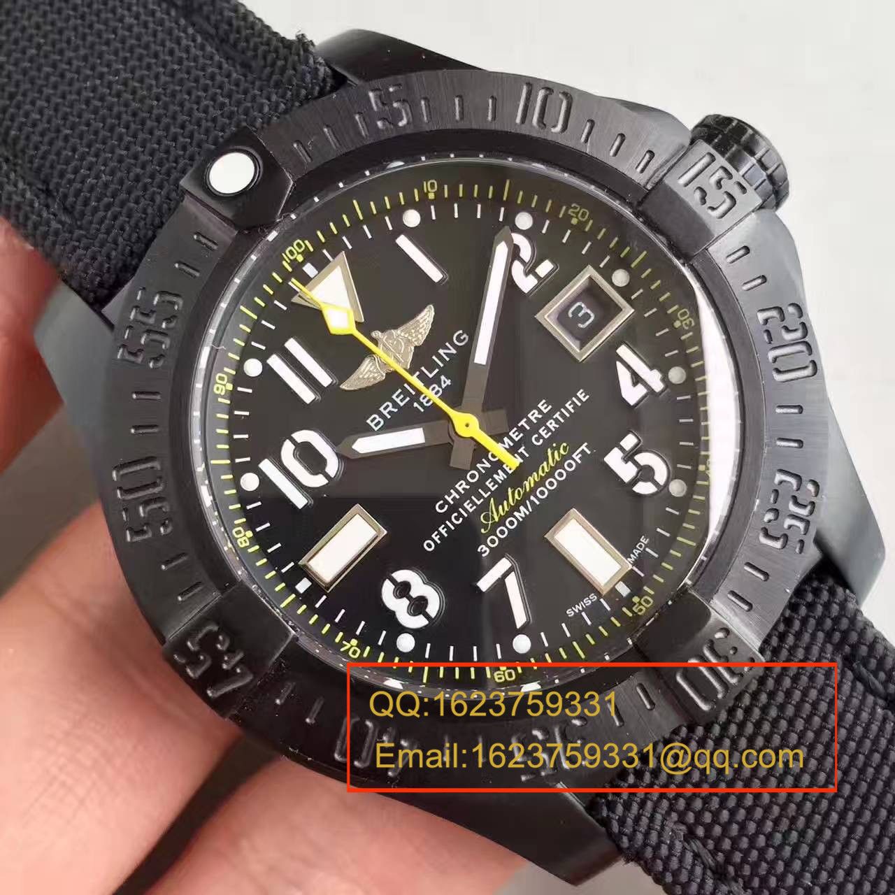 【BL一比一超A精仿手表】 Breitling 黄针限量版breitling avenger seawoif II 香港限量版 / BL069