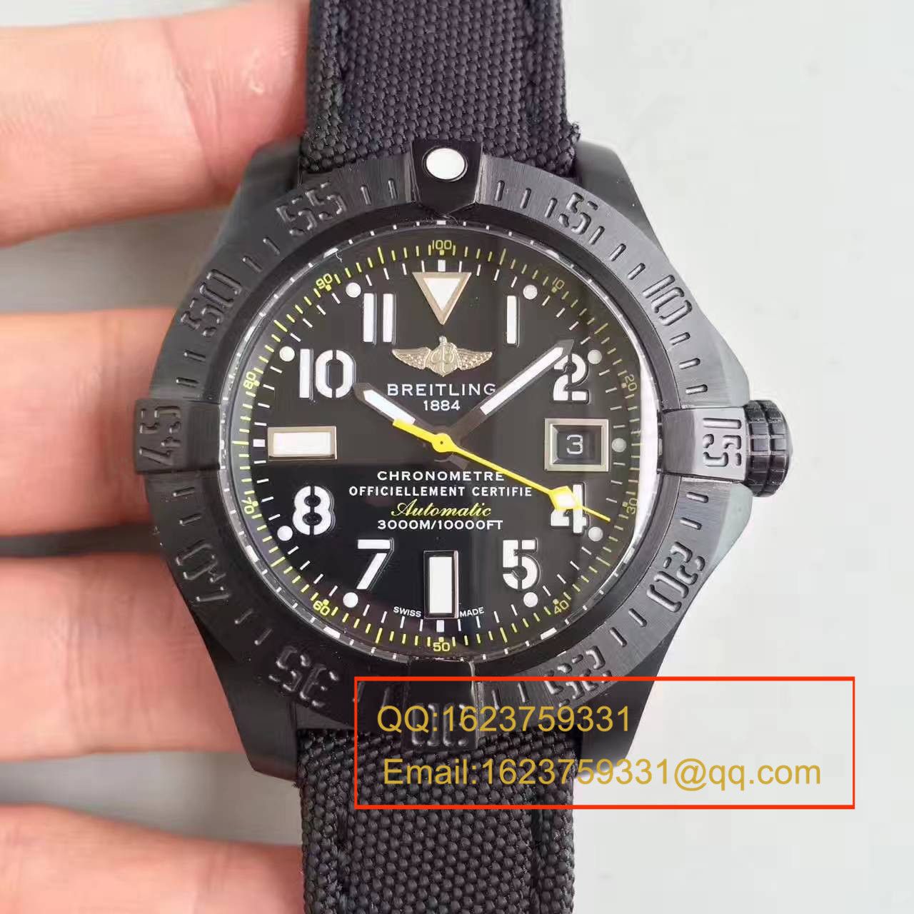 【BL一比一超A精仿手表】 Breitling 黄针限量版breitling avenger seawoif II 香港限量版 / BL069