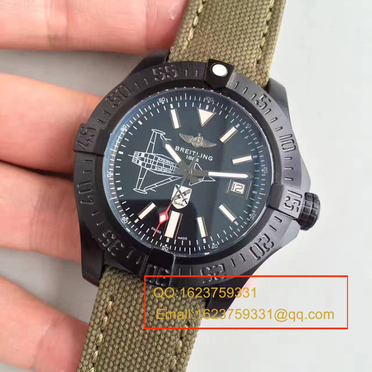 【BL一比一超A复刻手表】 Breitling 复仇者二代海狼限量版纪念德国战斗机版《斯瓦尔德·伯尔克Oswald Boelcke 》 / BL067