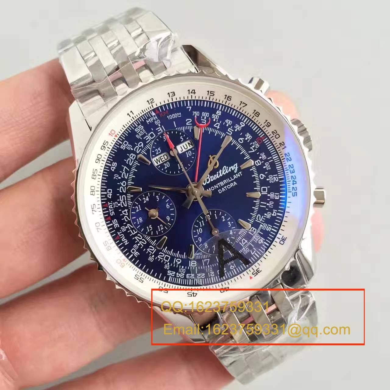 【JF1:1超A高精仿手表】 Breitling 蒙柏朗计时系列A2133012-B571蓝盘 wrist watch  / BL042