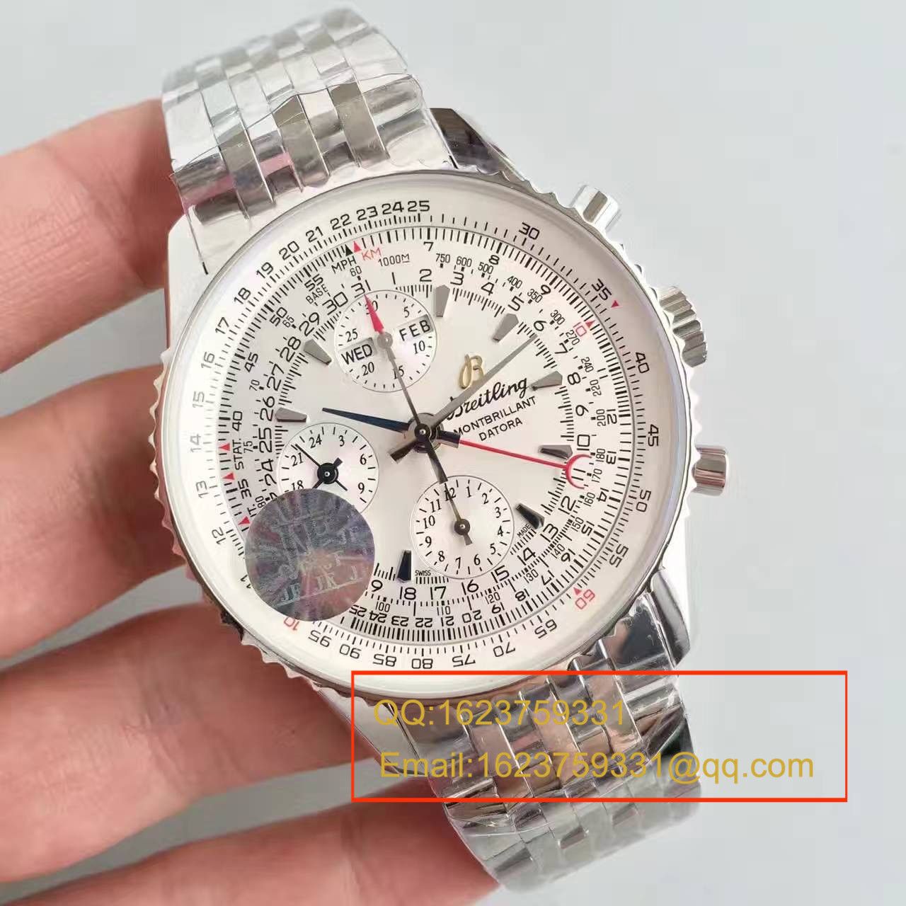 【JF一比一高仿手表】 Breitling 蒙柏朗计时系列A2133012-B571白盘 wrist watch  / BL041