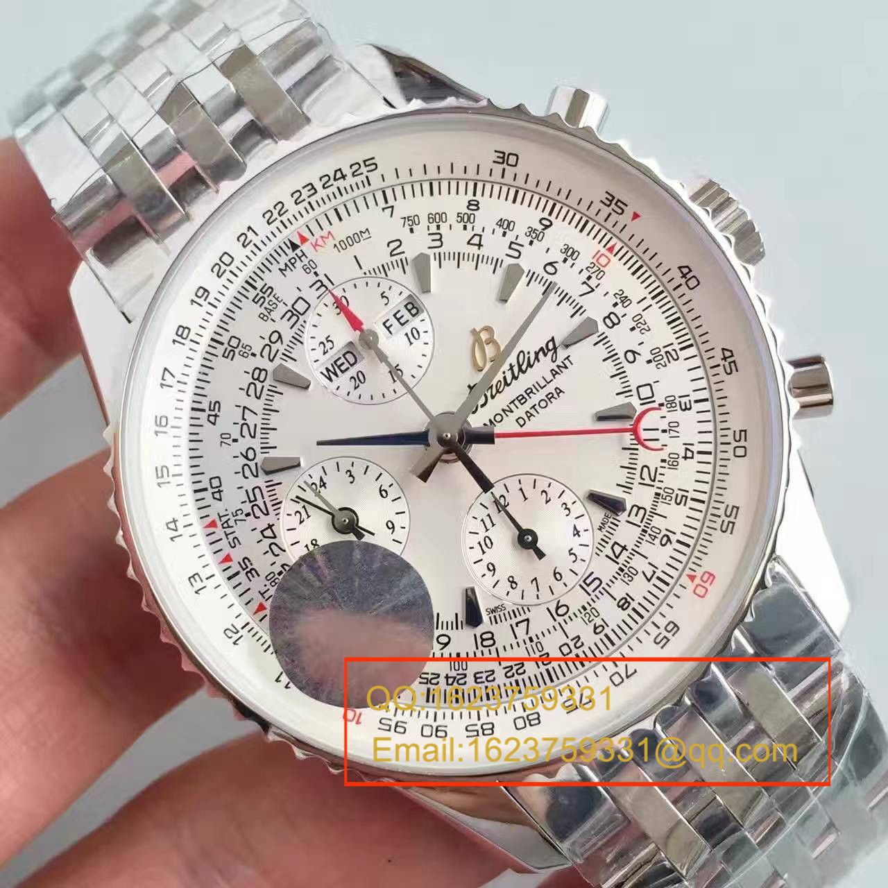 【JF一比一高仿手表】 Breitling 蒙柏朗计时系列A2133012-B571白盘 wrist watch  / BL041