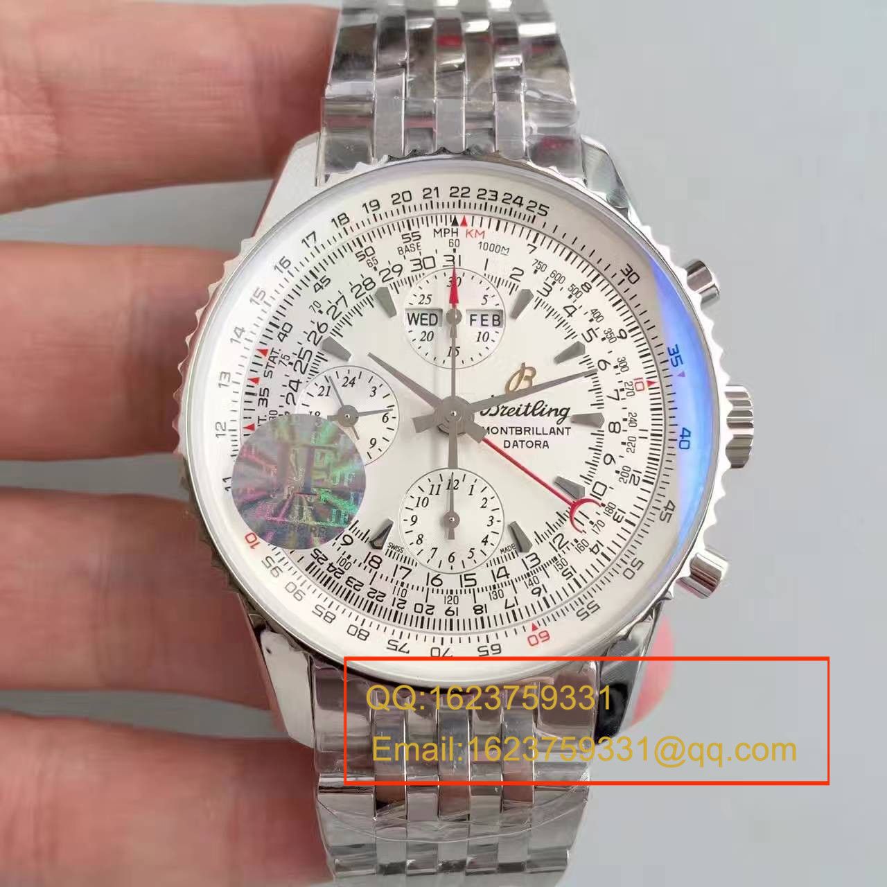 【JF一比一高仿手表】 Breitling 蒙柏朗计时系列A2133012-B571白盘 wrist watch  / BL041