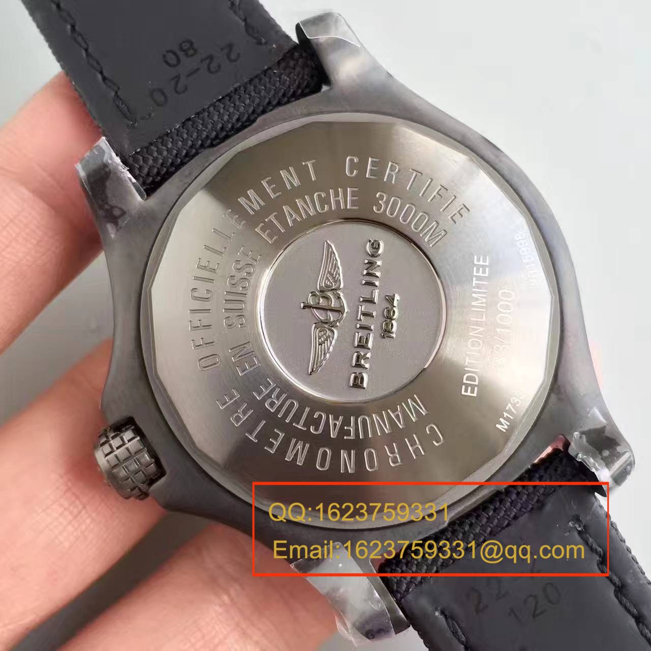 【GF Factory 一比一超A高仿手表】【游泳神器】 Breitling 复仇者二代深潜海狼系列黄鸟 M17331E2|I530|109W|M20BASA.1 wrist watch  / BL074