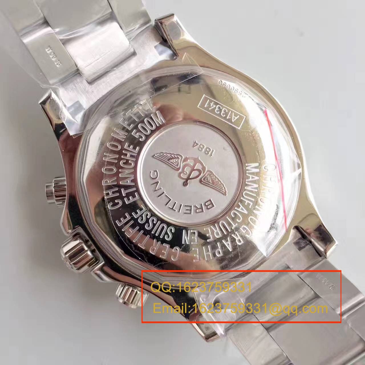 【GF一比一复刻高仿手表】 Breitling 超级海洋系列A13341C3/BD19/162A钢鱼计时 wrist watch  / BL072