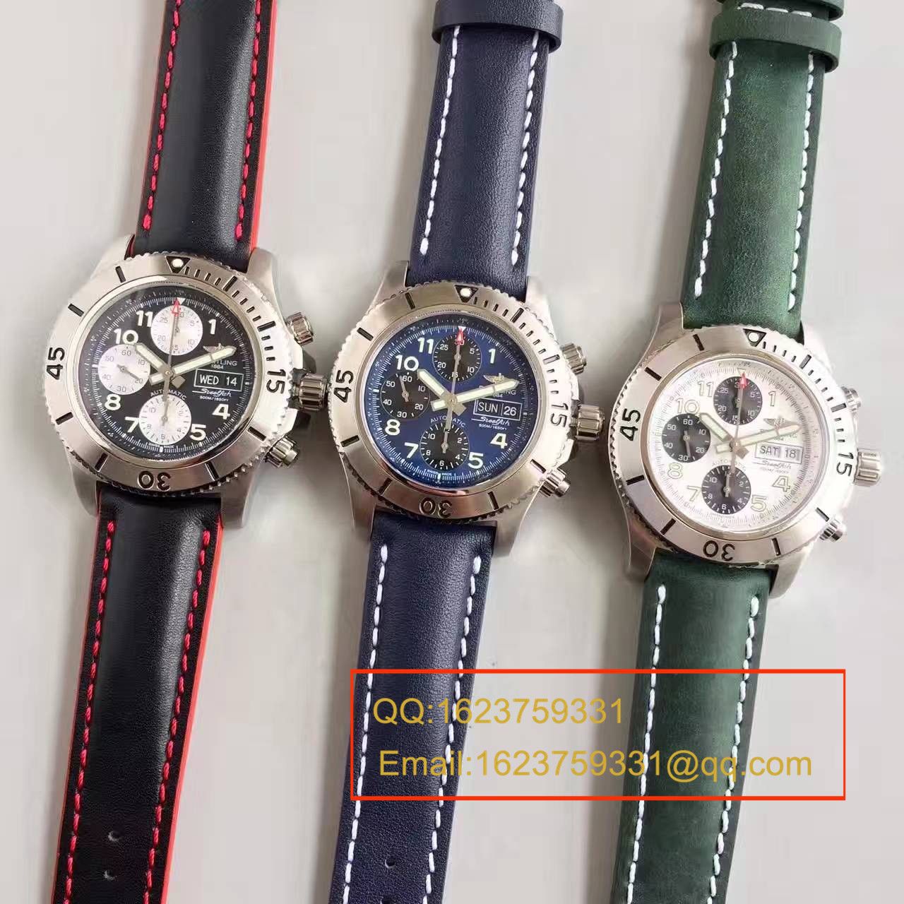【GF一比一超A高仿手表】 Breitling 超级海洋系列A13341C3/G782/162A钢鱼计时 wrist watch  / BL070