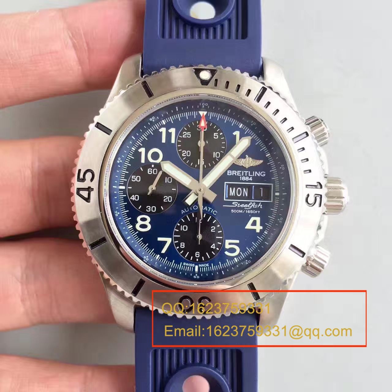 【GF一比一超A高精仿手表】 Breitling 超级海洋系列A13341C3/C893/200S/A20DSA.2钢鱼计时 wrist watch  / BL071