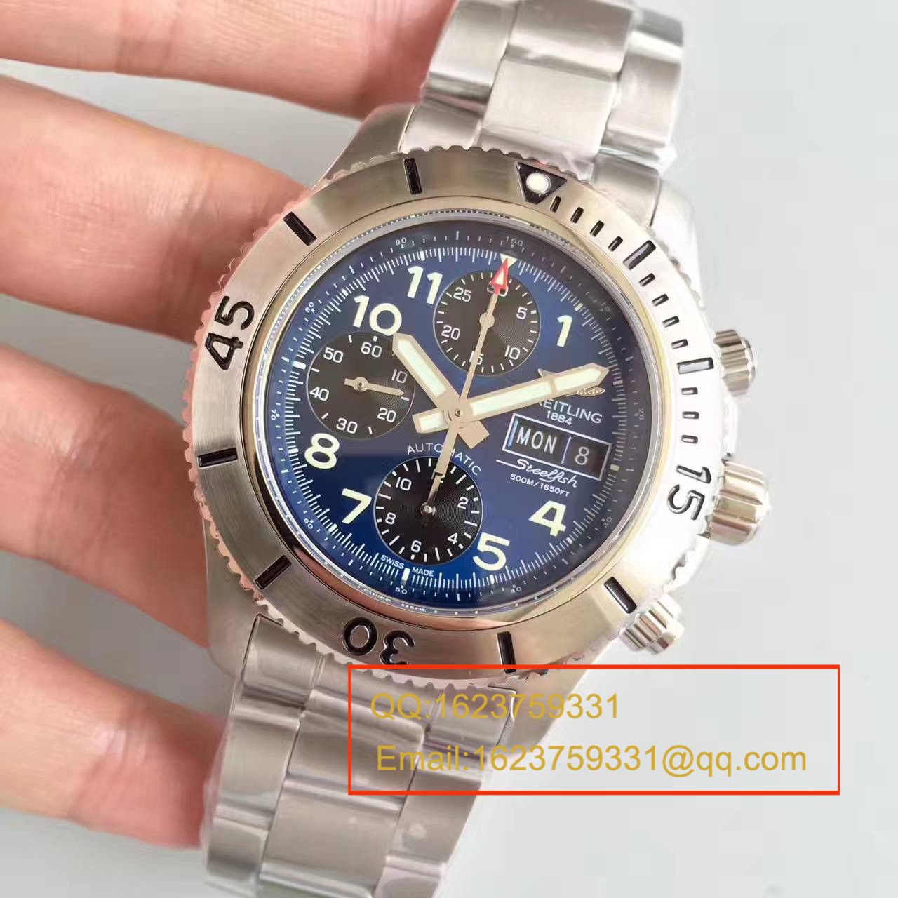 【GF一比一超A高精仿手表】 Breitling 超级海洋系列A13341C3/C893/200S/A20DSA.2钢鱼计时 wrist watch  / BL071