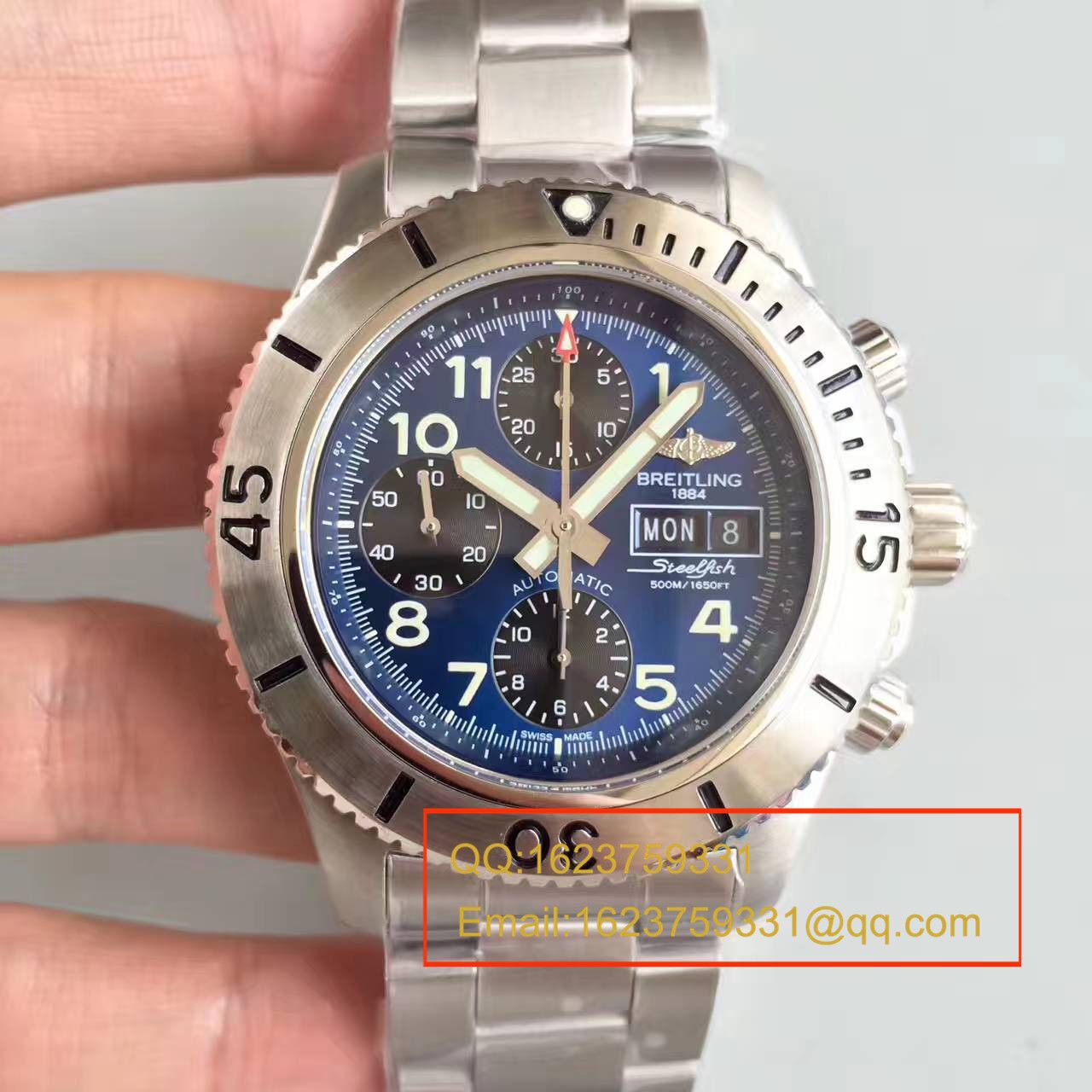 【GF一比一超A高精仿手表】 Breitling 超级海洋系列A13341C3/C893/200S/A20DSA.2钢鱼计时 wrist watch  / BL071