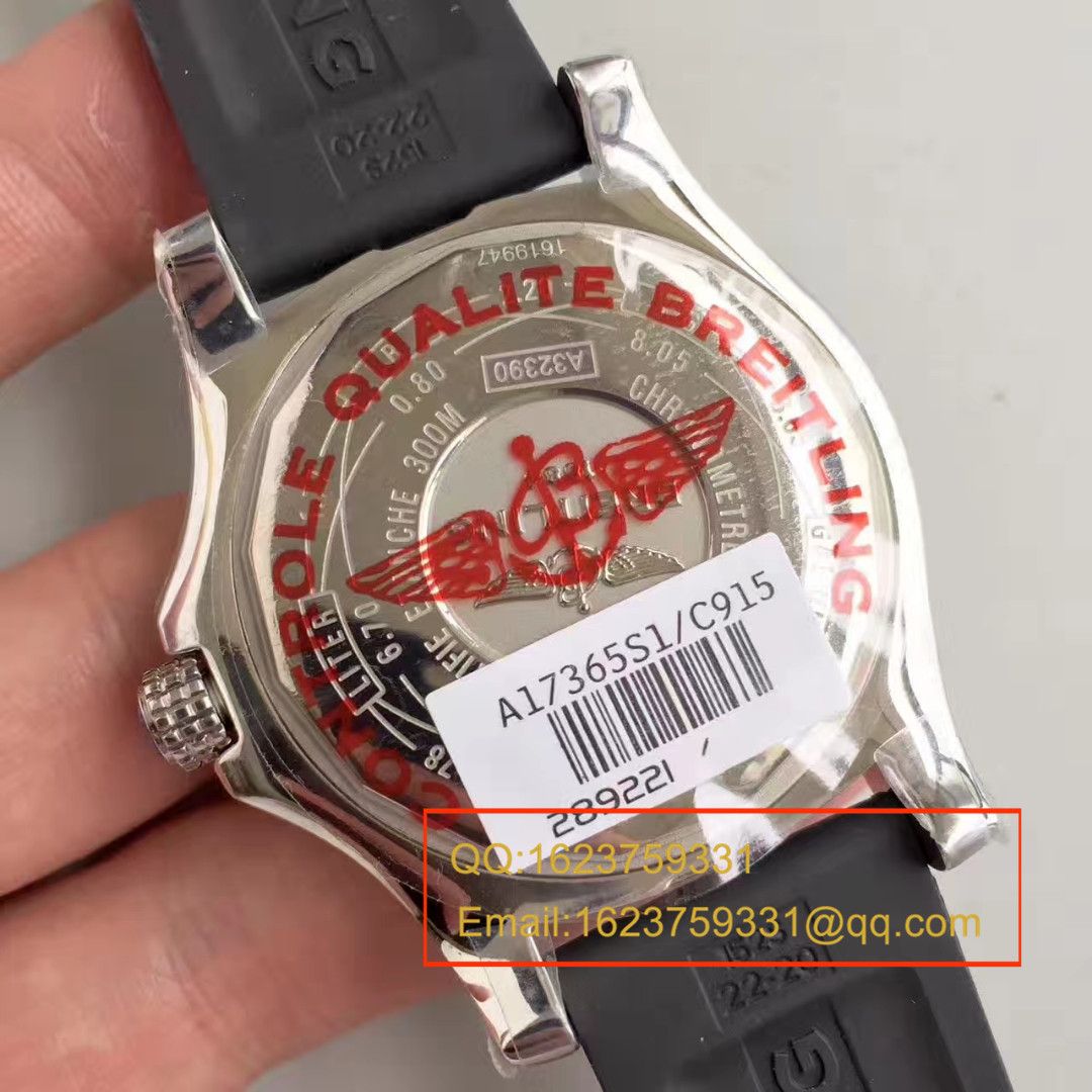 【GF Factory 一比一复刻高仿手表】Breitling  复仇者二代世界时间系列A3239011/BC34/170A wrist watch  / BL010