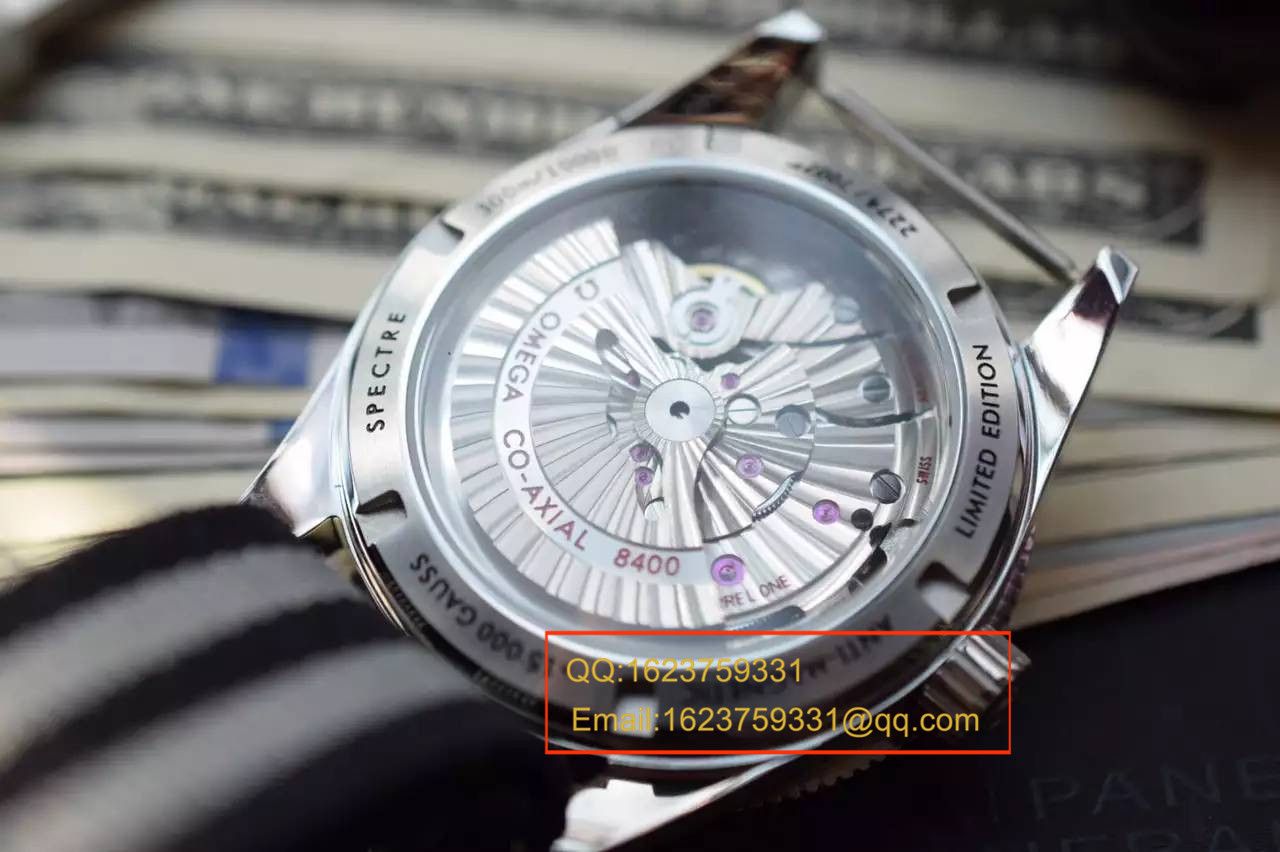 【KW Factory 超A精仿手表】OMEGA Seamaster 系列占士邦007特别版之幽灵党 233.32.41.21.01.001 男士机械 wrist watch  / MAG010