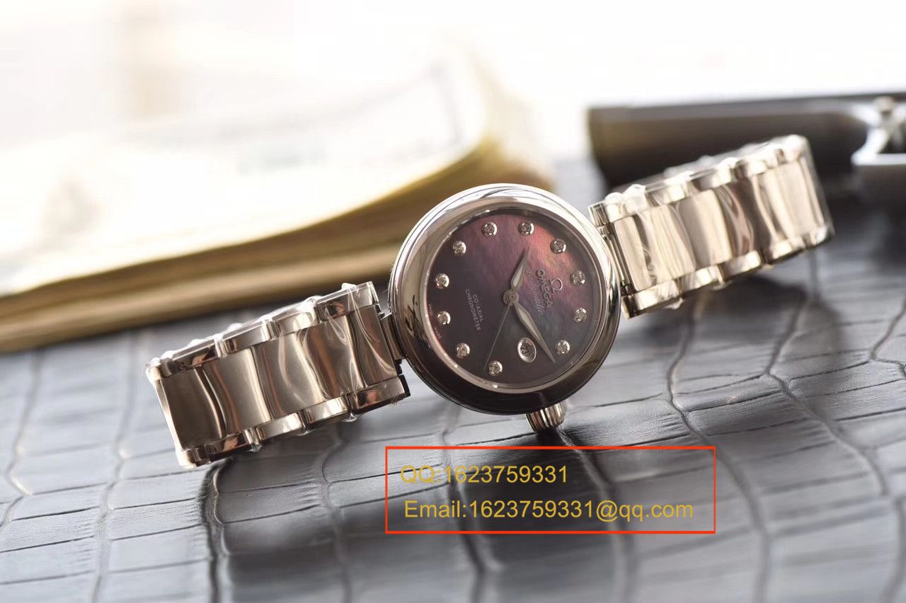 【HBBV6 Factory 一比一超A高仿手表】OMEGA碟飞系列425.30.34.20.57.004鸟巢女士 wrist watch  / M308