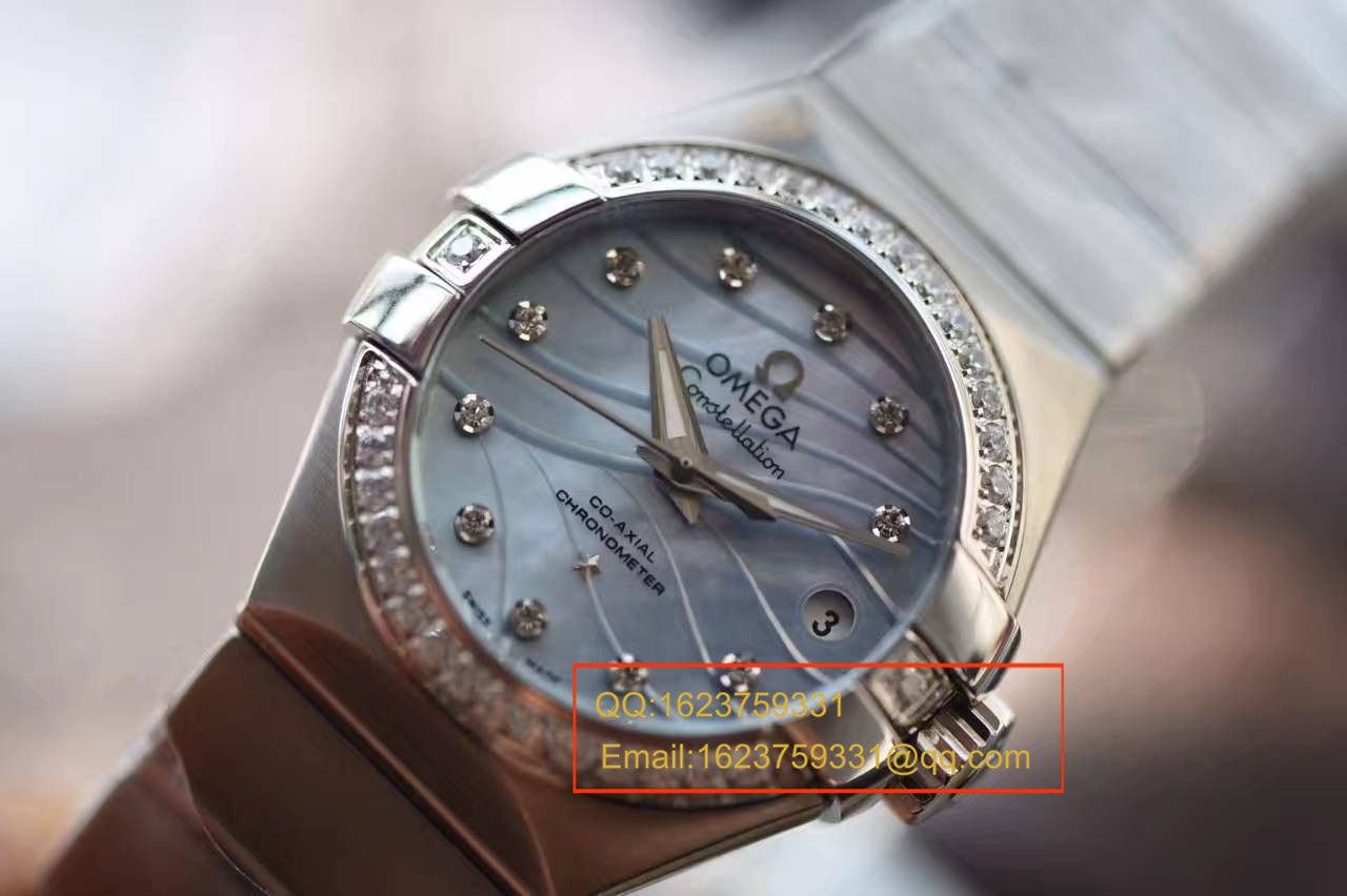 【HBBV6 Factory 一比一超A高仿手表】OMEGA Constellation 123.15.27.20.57.001女士 wrist watch  / M304