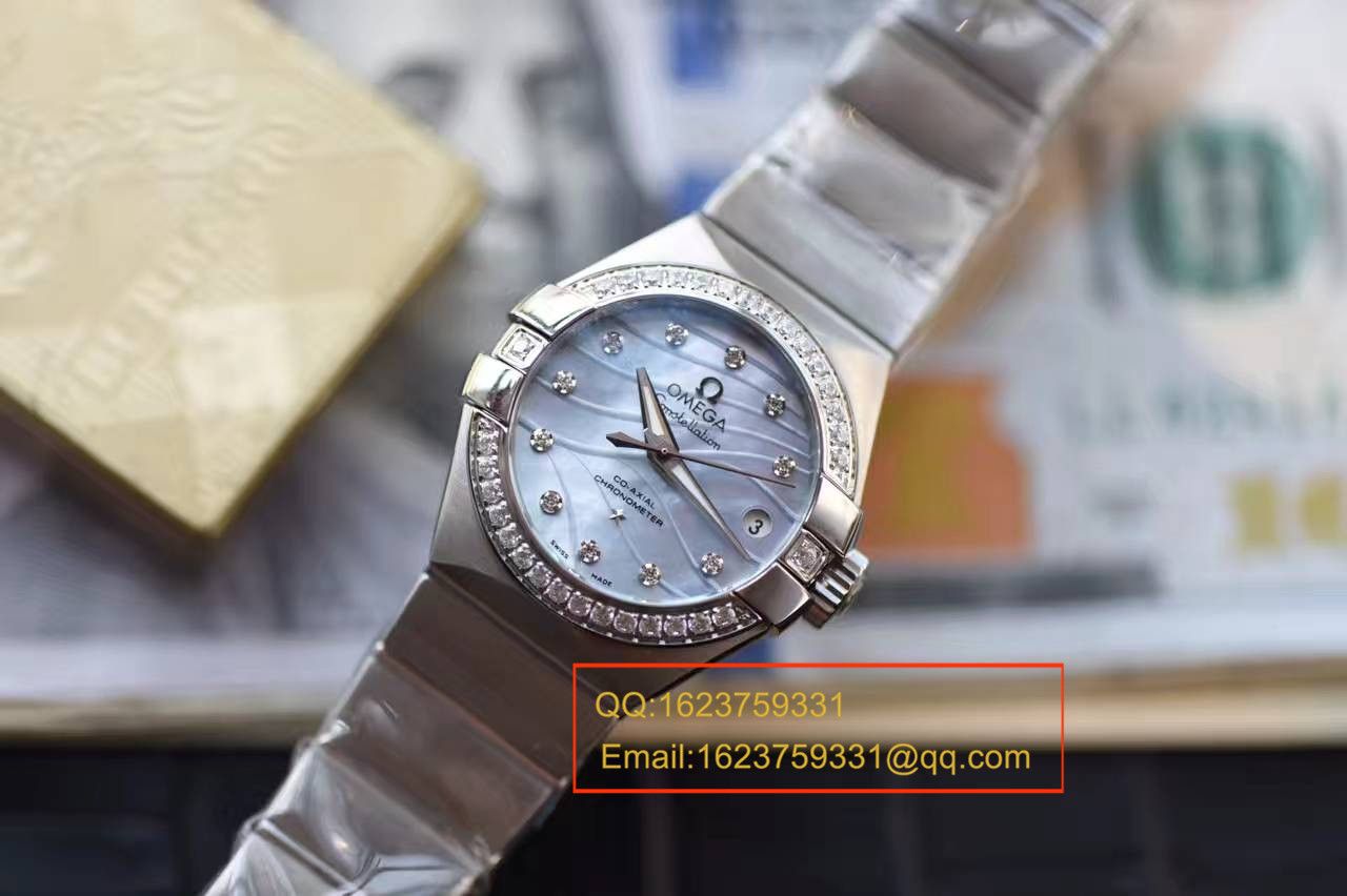 【HBBV6 Factory 一比一超A高仿手表】OMEGA Constellation 123.15.27.20.57.001女士 wrist watch  / M304