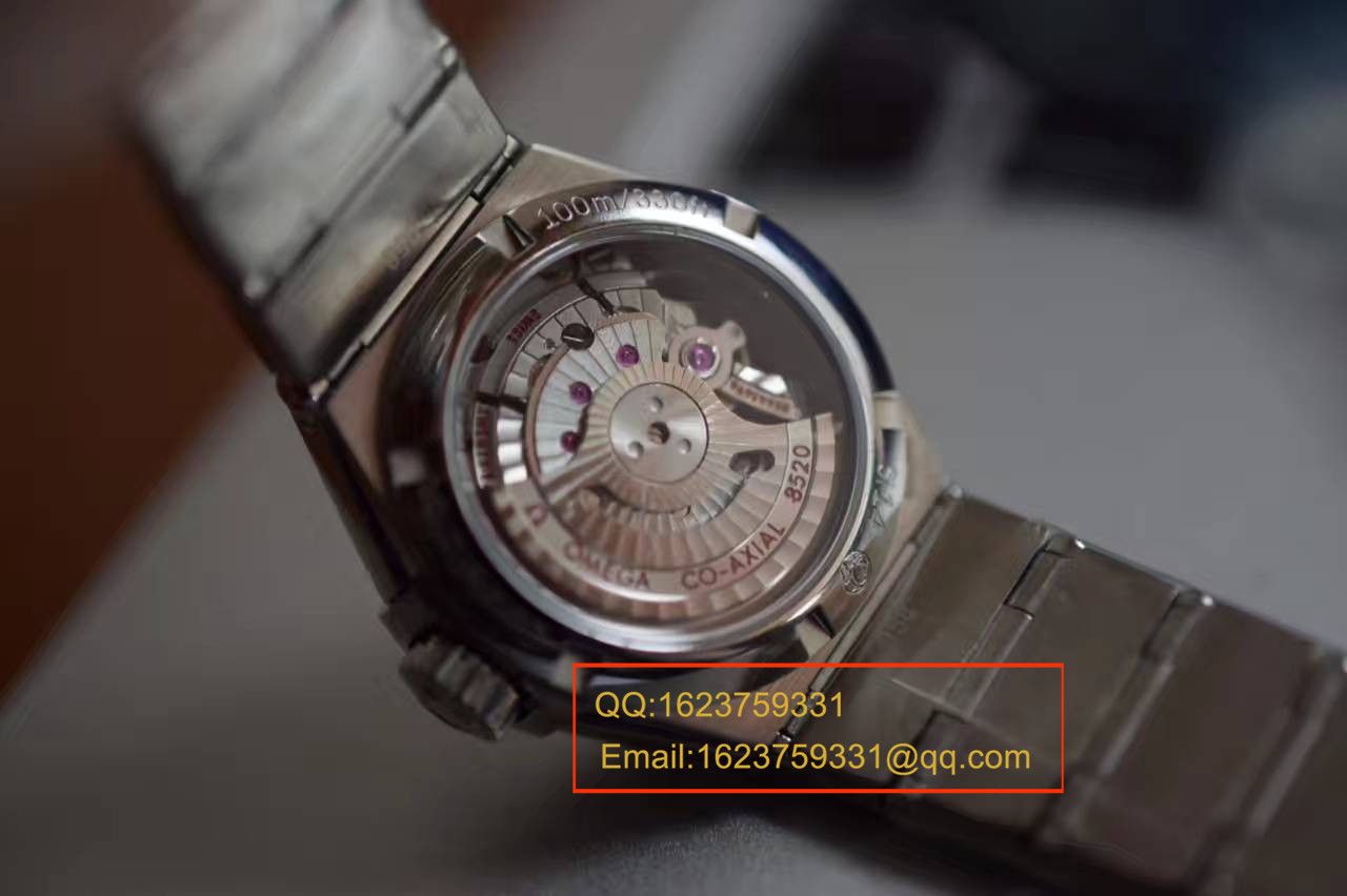 【V6 Factory 一比一超A精仿手表】OMEGA Constellation 轻羽系列123.15.27.20.55.001 女士机械手表 / M164