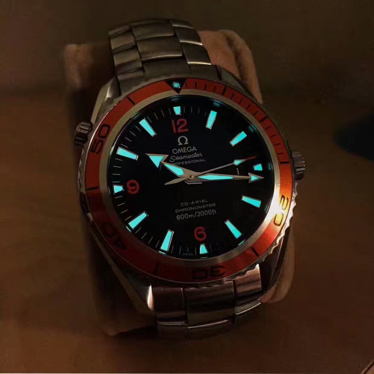 【KW Factory 1:1超A精仿手表】OMEGA Seamaster 系列232.30.42.21.01.002男士机械 wrist watch  / MAH112