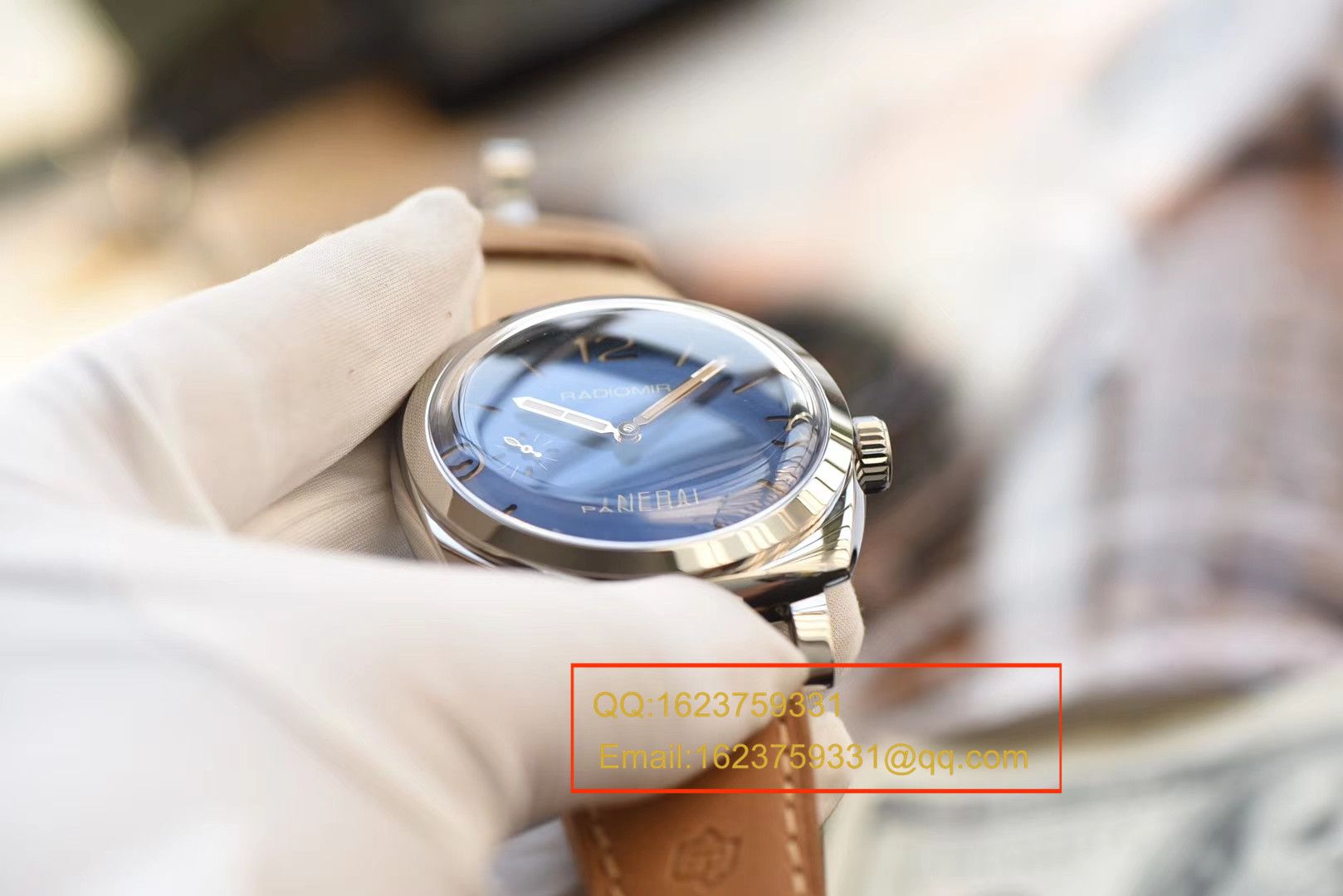 【 Video analysis SF1:1超A高仿手表】Panerai 2015年新款蓝面PAM00690 wrist watch  / PAMBB00690